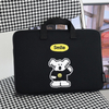 Romane Cute Style Soft Cotton Laptop Sleeve with Handle Strap