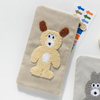 Cute animal pattern pen pouch school students use pen bag