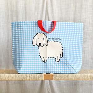 MonagustA Poly Bag Large Size Reusable Bag Daily Shopping 