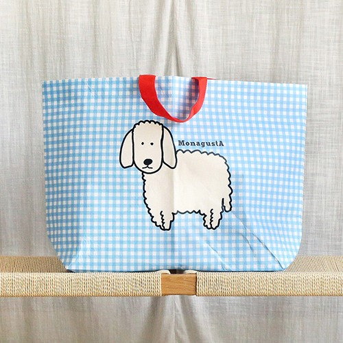 MonagustA Poly Bag Large Size Reusable Bag Daily Shopping 