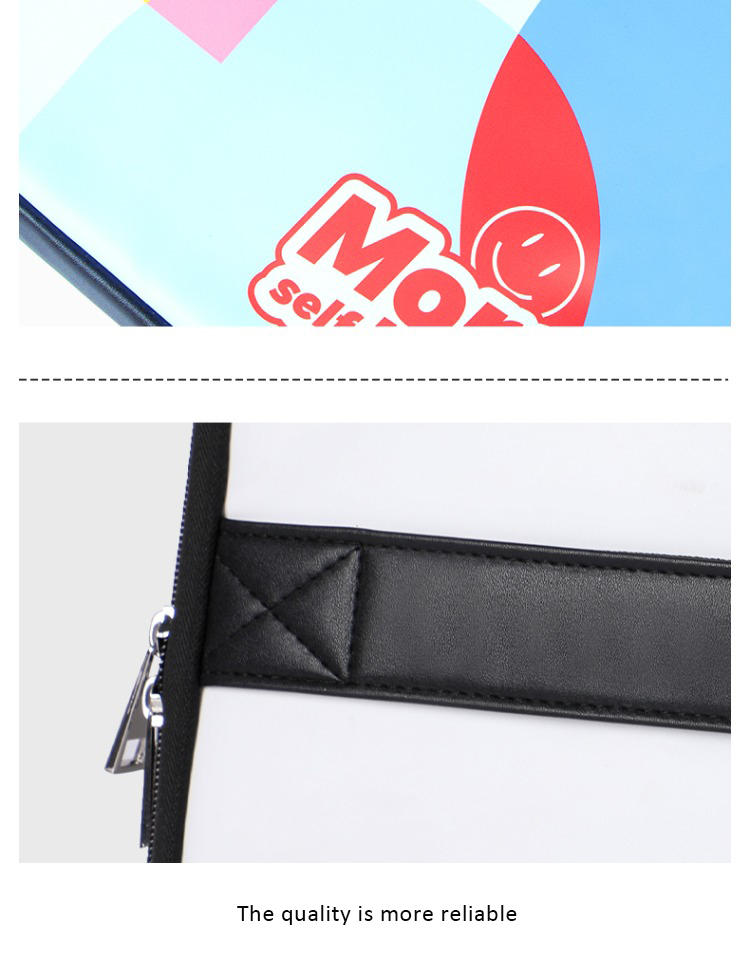 girl's fashion laptop bag part detail