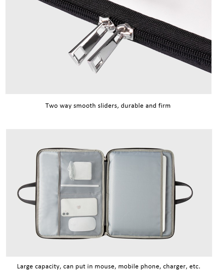 future feeling laptop bag inner