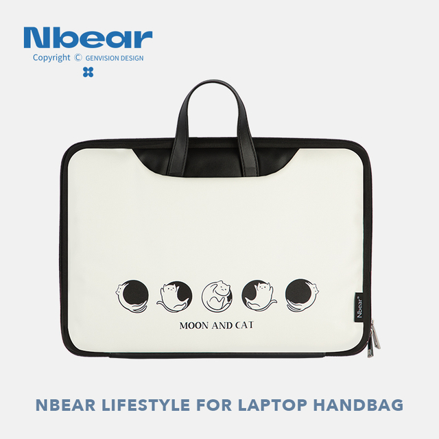 Custom Logo Design PU Leather Laptop Bag Soft Waterproof Briefcase