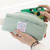 Korean Style Soft Cotton Pencase School Students Pen Bag
