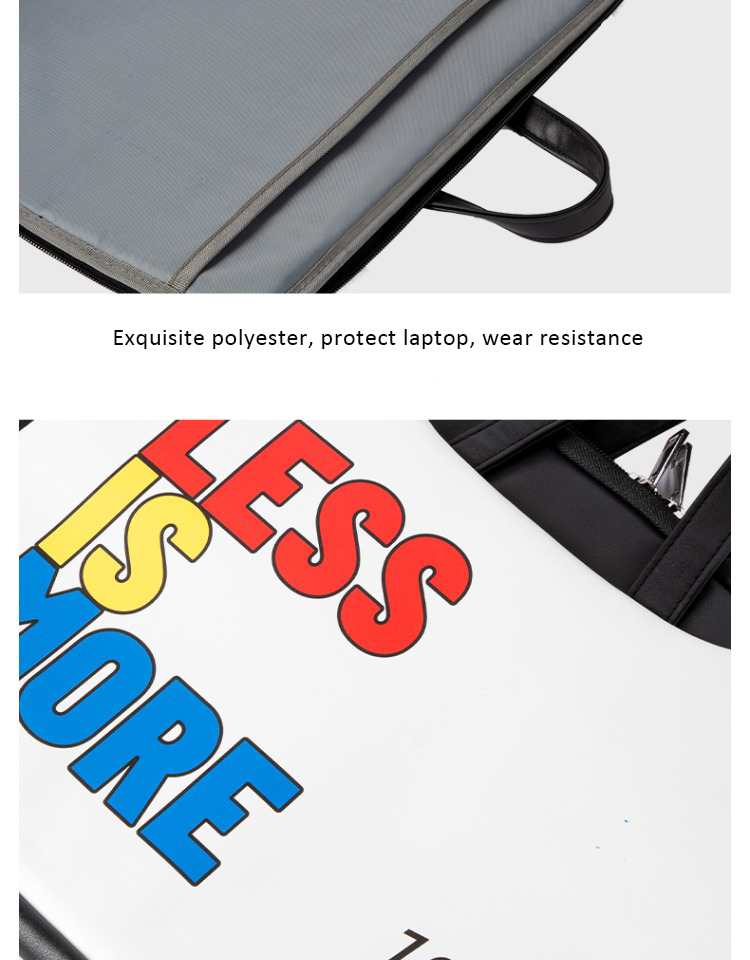 Less is more laptop bag part (3)