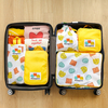 5pcs Travel Pouch Set Large Size Multi Function Reusable Bag
