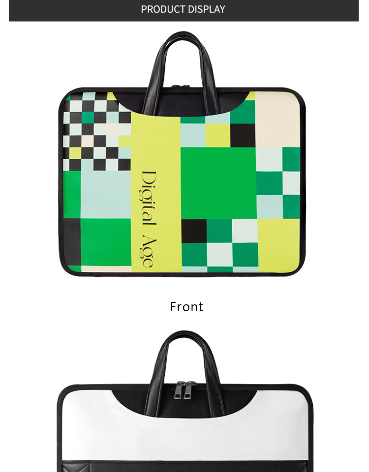chessboard laptop bag front