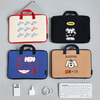 Romane Cute Style Soft Cotton Laptop Sleeve with Handle Strap