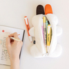 BB Fluffy Animal Cat Shape Pencase Cute Soft Students Pen Bag
