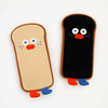 Korean Style Cute Run Toast Pen Case Soft Cotton Pen Bag