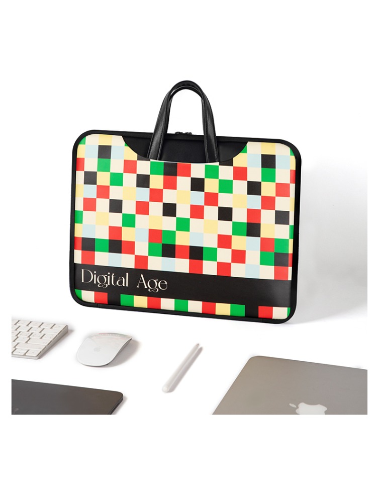 retro laptop bag scene show