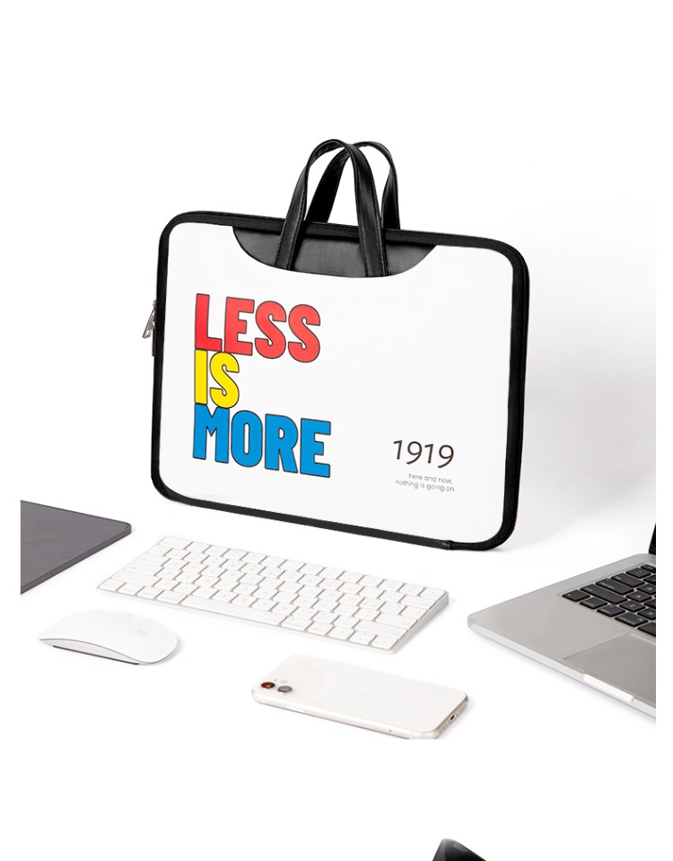 Less is more laptop bag scene show