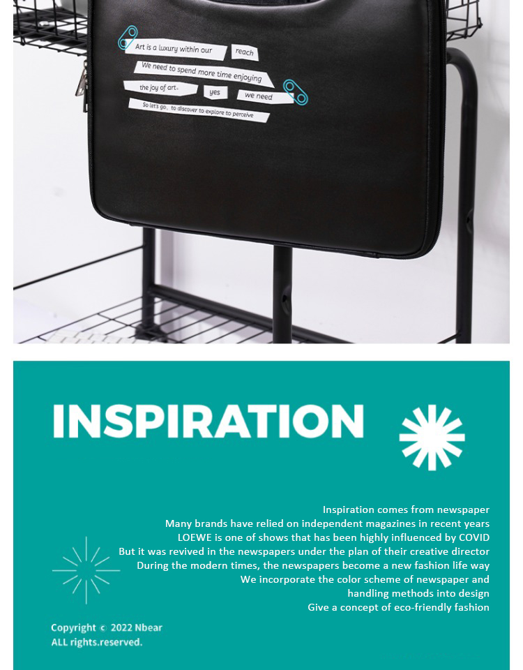 Simple black laptop bag inspiration