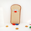 Korean Style Cute Run Toast Pen Case Soft Cotton Pen Bag