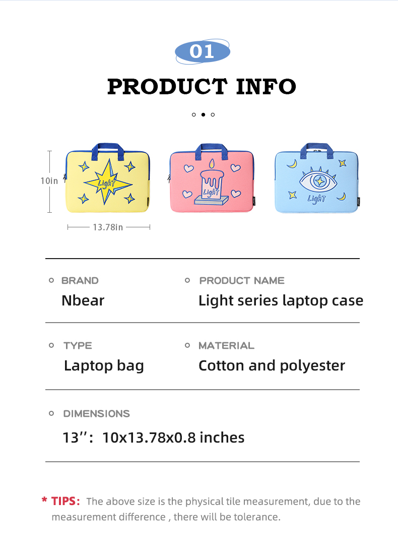 laptop bag size