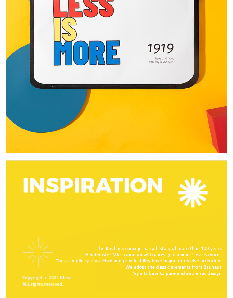 Less is more laptop bag inspiration