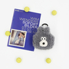 Cute Korean Style Airpods Pouch Soft Fur Dog Rabbit Shape Earphone Bag