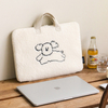 Cute puppy cotton laptop bag shockproof laptop sleeve