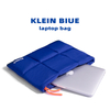 Custom Logo 8-16inch Klein Blue Soft Laptop Sleeve With Shoulder Strap