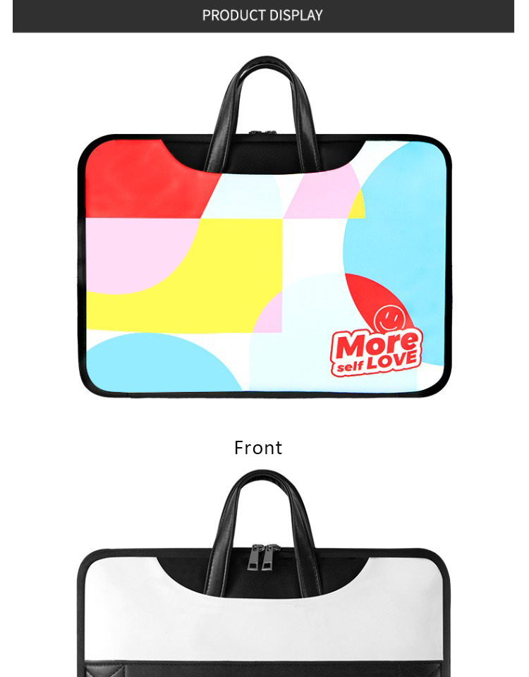 girl's fashion laptop bag front