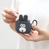 Cute Korean Style Airpods Pouch Soft Cottton Dog Rabbit Shape Mini Pouch 