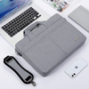 Soft Business Laptop Briefcase with Shoulder Strap Simple Style Laptop Bag