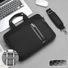 Soft Business Laptop Briefcase with Shoulder Strap Simple Style Thickness Large capacity laptop briefcase