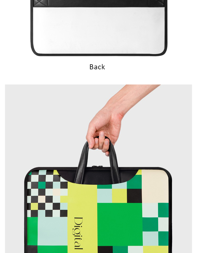 chessboard laptop bag back
