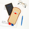 Korean Style Cute Run Toast Pen Case Soft Cotton Pen Bag