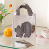 Cute Cartoon Print Reusable Bag Dails Shopping Ladies Handbag
