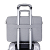 Soft Business Laptop Briefcase with Shoulder Strap Simple Style Laptop Bag