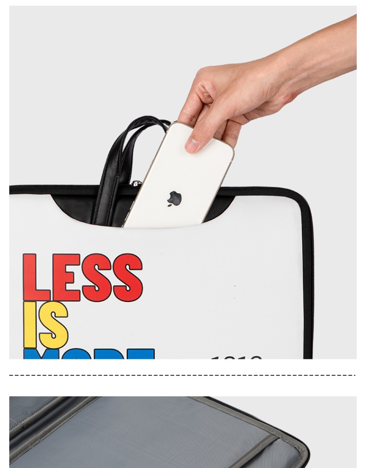 Less is more laptop bag part (2)