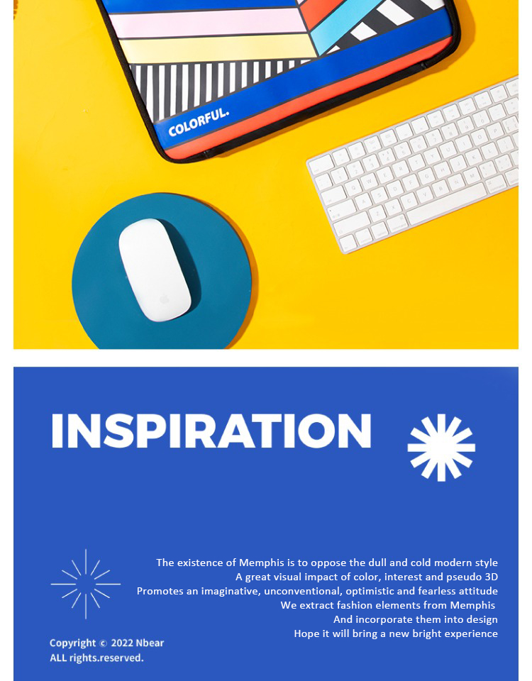 colorful stripe laptop bag inspiration